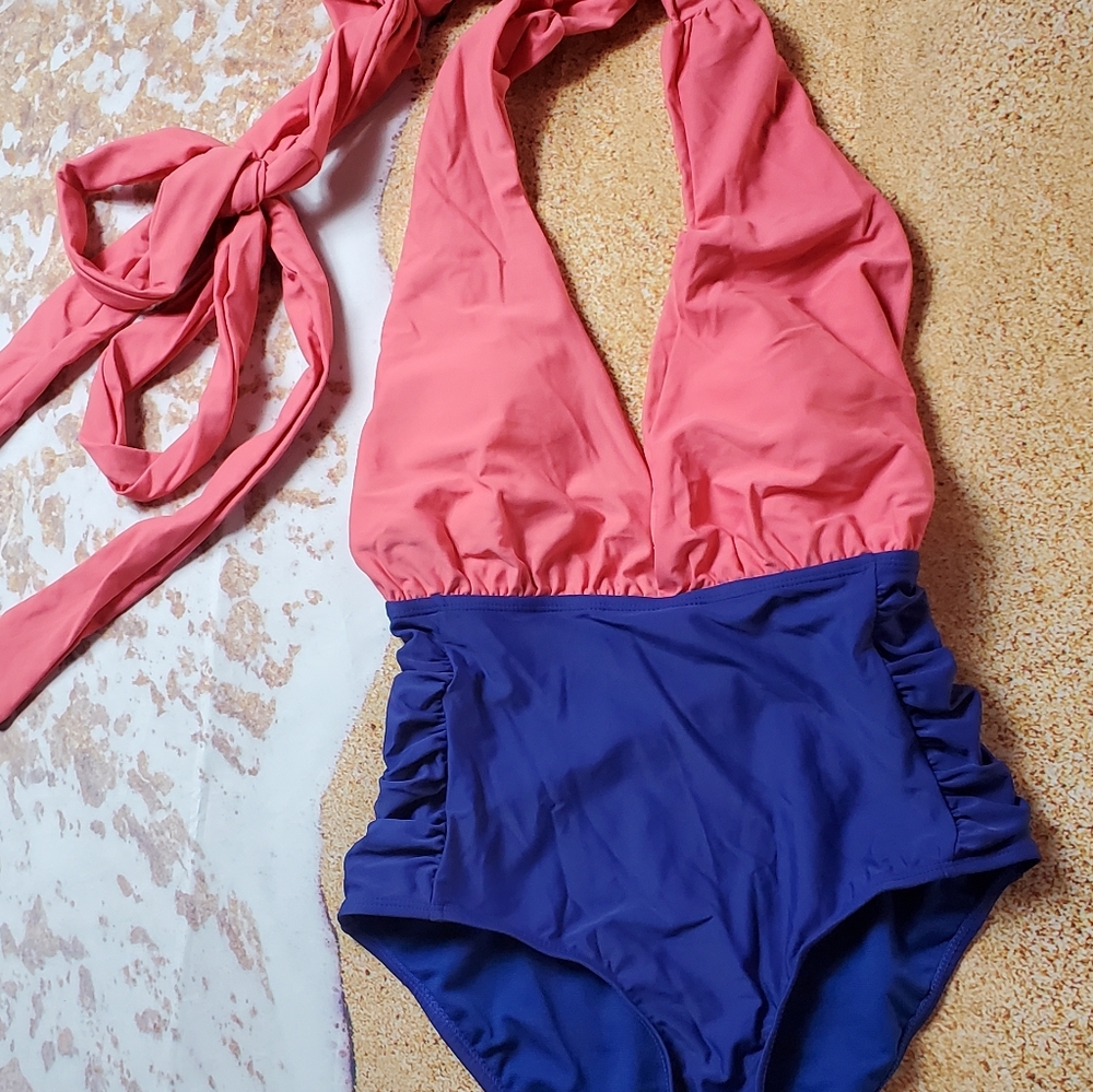 Nicole Miller New YorkConvertible One-Piece Swimsu - Picture 2 of 8